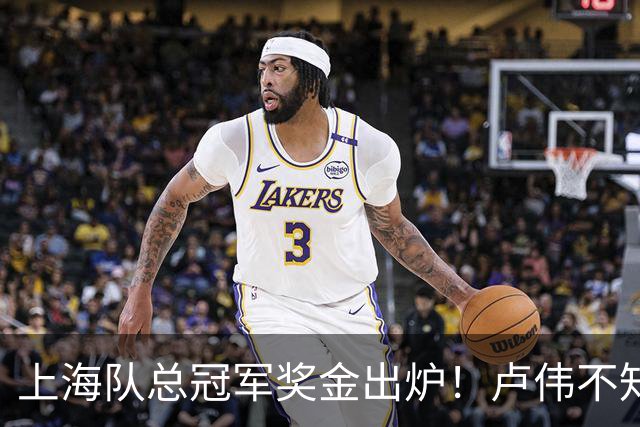 上海队总冠军奖金出炉！卢伟不知道怎么分，张镇麟和王哲林谁多